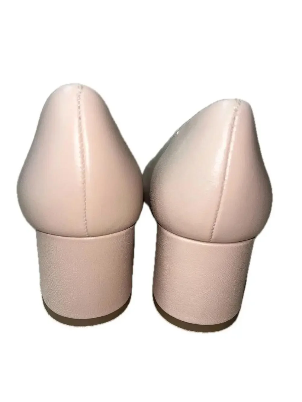 Tory Burch Women’s Leather Chelsea Heels, Pink, Size 6.5
